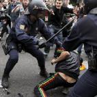 Las cargas policiales en Neptuno