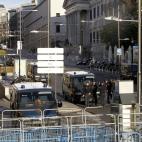 Más de 1.300 policías han formado tres 'anillos' de seguridad en torno a la Cámara Baja