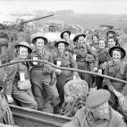 Enfermeras canadienses, llegadas a Normand&iacute;a d&iacute;as despu&eacute;s del desembarco.