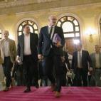 Los exconsellers Raül Romeva y Oriol Junqueras.