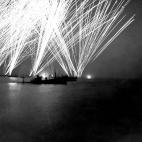 Los alemanes atacando Cherburgo, horas despu&eacute;s del desembarco.