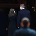 Los reyes Felipe y Letizia