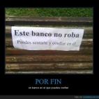 Pancartas que hacen un llamamiento a la confianza