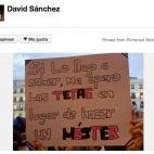 Pancartas hechas con humor