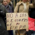 Pancartas para que lleven los peques indignados de la casa