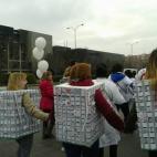 Pancartas de disfraz de hospital para reivindicar tu hospital