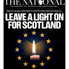 The National: "Dejen una luz para Escocia"