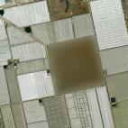 Este parche borroso podría tratarse de una instalación militar radioeléctrica.