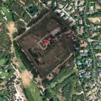 Aunque a simple vista no parece censurada, en realidad las imágenes de satélite no concuerdan con la nitidez de los alrededores. Dentro, el Regimiento Estratégico de Transmisiones número 22