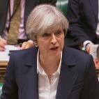 Theresa May, la primera ministra del Reino Unido.