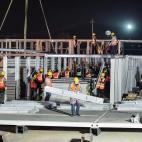 El centro hospitalario está compuesto de módulos prefabricados y tiene una capacidad de 1.000 camas.