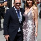 El exfutbolista Pedja Mijatovic y su mujer, Aneta Milićević.