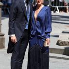 El futbolista Nacho Fern&aacute;ndez junto a su mujer, Mar&iacute;a Cort&eacute;s.