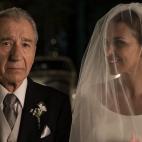 Emilio López (José Sacristán) y Ana Ribera (Paula Echevarría)