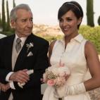 Emilio López (José Sacristán) y Ana Ribera (Paula Echevarría)