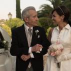 Emilio López (José Sacristán) y Ana Ribera (Paula Echevarría)