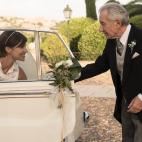 Emilio López (José Sacristán) y Ana Ribera (Paula Echevarría)