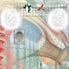 Two pages (featuring Anish Kapoor - Artists) from the new British passport design that have been unveiled at Shakespeare's Globe Theatre in London.