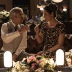 Emilio López (José Sacristán) y doña Blanca (Aitana Sánchez-Gijón)