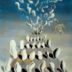 Esta obra fue pintada en 1928, durante una etapa presurrealista. Dalí no la dio este nombre hasta un tiempo después de terminarla.