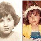 "Les envío una imagen con una foto de mi hija en color y otra mía en blanco y negro, ambas con cinco años de edad. El nombre de las dos es Virginia", escribe esta lectora.