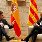 El Gobierno ha reconocido que no esperaba "resultados" de su encuentro con el president.