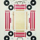 Camión de juguete, 2011. Schwinn. Número de piezas: 296 Photo credit: ©2013 Todd McLellan. Photo reproduced with the permission of Thames & Hudson.