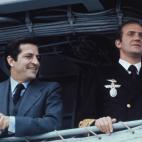Suárez y el rey en la década de los 70.
