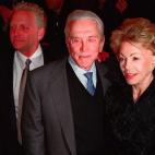 Con su mujer y su hijo Eric