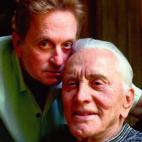 Junto a su hijo Michael