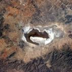 "Happy Alligator Lake, Mexico. I'm certain it has an official name, but that's what it looks like to me."