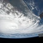 'Tonight's Finale: Haruna, a large and powerful tropical cyclone, wreaks clockwise destruction across Madagascar."