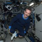 "Weightless in my new space pajamas - made in Russia, very warm and comfy."