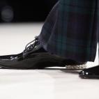 Los zapatos que May lució durante un acto en 2013 en Manchester