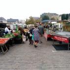 Mercado des Jacobins, al pie de la catedral