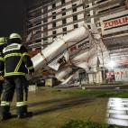 Un andamio roto en Baden-Wuerttemberg (Alemania)