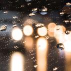 La lluvia, en mitad del atasco de Düsseldorf