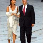 El exministro de Econom&iacute;a de Felipe Gonz&aacute;lez se acerc&oacute; a Jos&eacute; Mar&iacute;a Aznar y colabor&oacute; con la Fundaci&oacute;n Faes. Falleci&oacute; en septiembre de 2014. Acudi&oacute; al enlace con su entonces esposa, I...