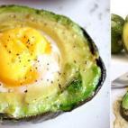 Su nombre lo dice todo: es aguacate con huevo, sólo eso. Para preparar este plato, sigue la receta en Cookpad.