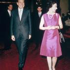 Con el presidente Nixon.