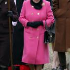 En Sandringham, despu&eacute;s de ir a misa.