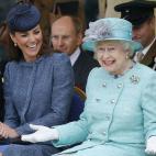 Con Kate Middleton.