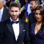 Sergio Ramos y Pilar Rubio, de cerca