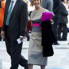 Rosa Díez con su marido, en 2011.