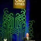 En un encuentro de ciudades por el clima, en México.