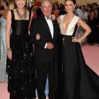 En una gala benéfica del MET, con Barbra Streisand y Georgina Bloomberg