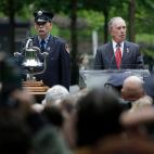 En un memorial del 11-S, en 2019