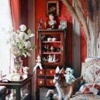 Intérieur d'appartement parisien, 1910.