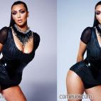 Complex.com colgó una foto bastante retocada de esta famosa por ser famosa.