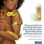 En un anuncio donde se confundieron a la hora de enjabonar.